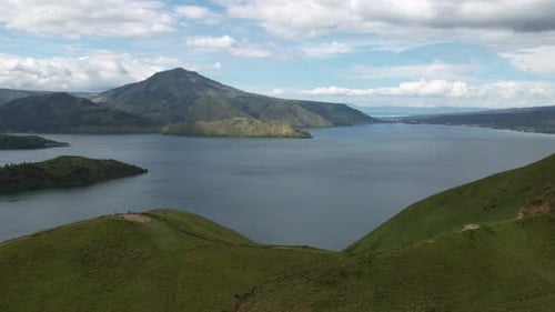 Landscape Toba Lake
