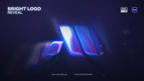 Cinematic Light Ray Logo Reveal