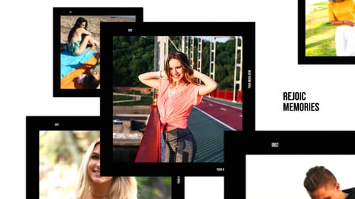 Square Slideshow Mogrt
