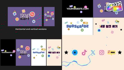 Social Media Icon Slides And Stories | FCPX