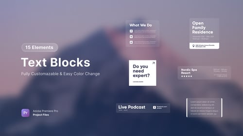 Minimal Titles | MOGRT