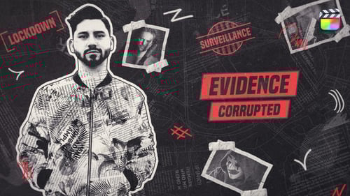 Crime Dark Story Intro - FCPX