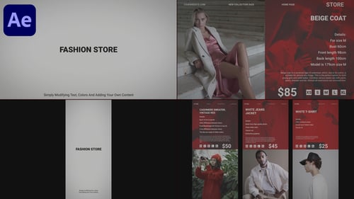 Fashion Store for After Effects