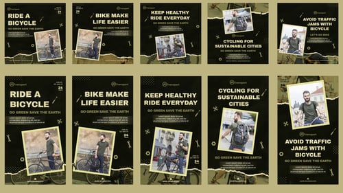 Transport Feed and Stories Instagram