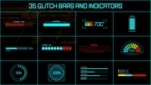 Glitch Bars and Indicators