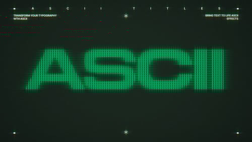 ASCII Typography | DR