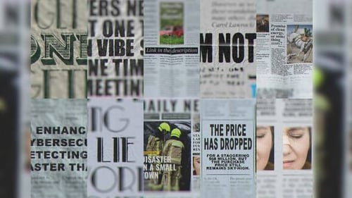 Vertical Newspaper Stories