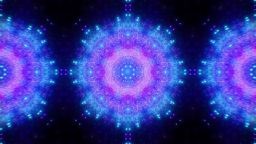 Néon Mandala Audio Beat React