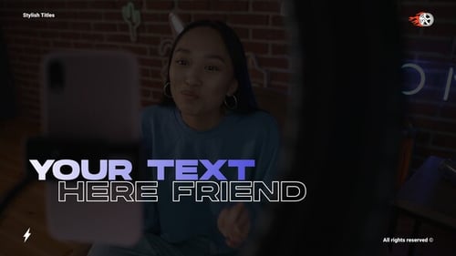 Stylish Titles \ MOGRt