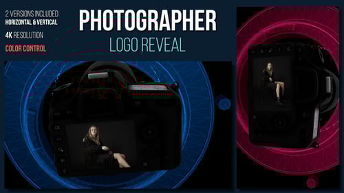 Photographer Logo Reveal