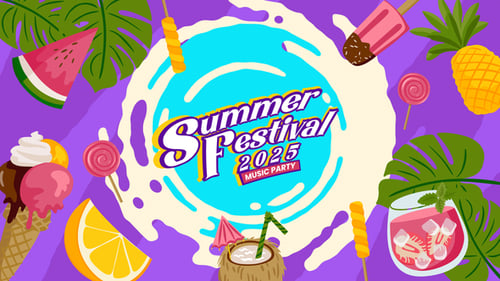 Summer Music Festival Promo
