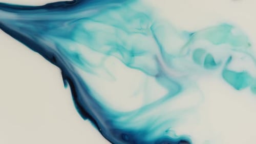 Fluid Mixing Creates Unique Abstract Background