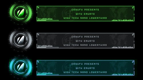 High Tech Nano Lower Third