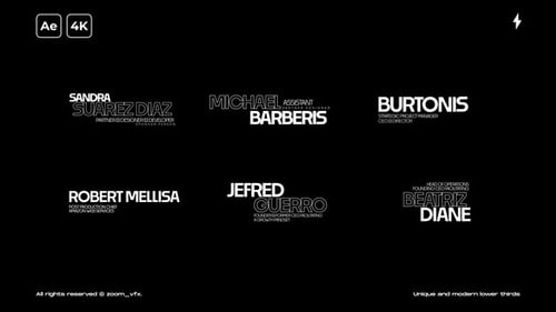 Dynamic Animated Lower Thirds for Professional Video Projects