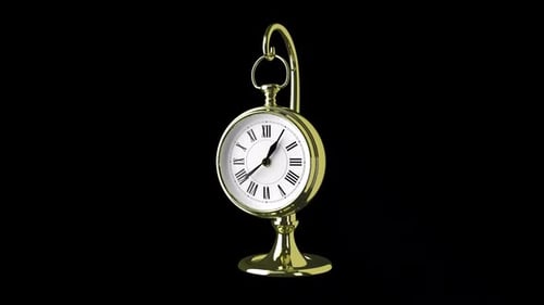 Watch In A Gold Case