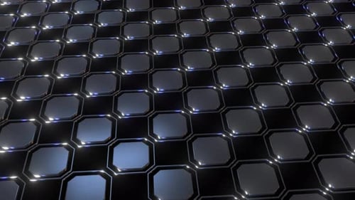 Metallplatten Hintergrund Loop 4K