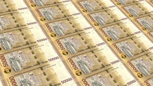 Argent arménien : 50 000 drams arméniens (4K)