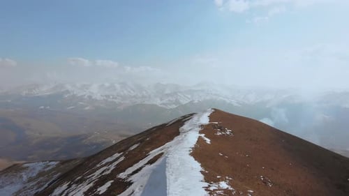 aerial view from mountain