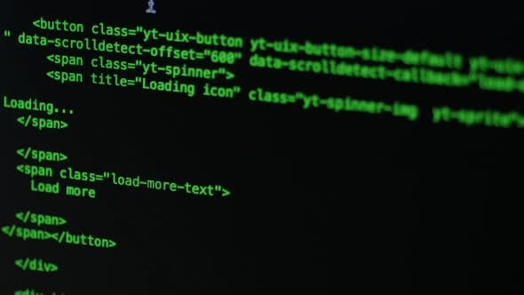 Computer Code, Technology Stock Footage ft. black & computer - Envato