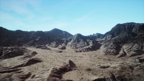 Mountain Landscape in High Altitude