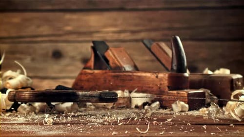 The Saw Falls on a Table of Sawdust