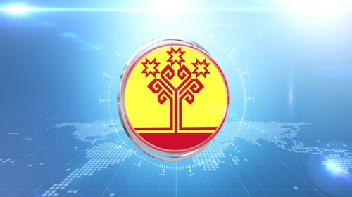 Modern 3D Metallic Circle Logo Reveal