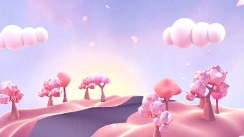 Cherry Blossom Mountain