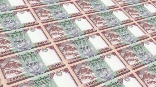 Nepal 10 monedas Rupia nepalí 4K