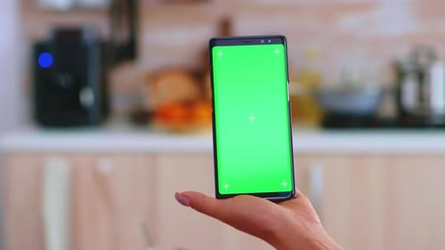 Chroma Key Display of Smartphone