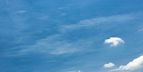 Ciel et nuages fins 3K