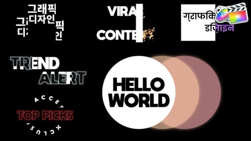 Typografie-Titel | FCPX