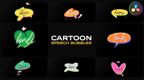 Animated Hand-Drawn Speech Bubbles Graphics Pack