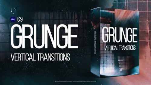 Vertical Grunge Transitions - TikTok, Reels, Shorts, Stories