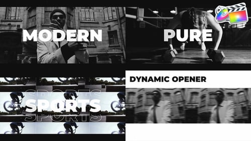 Dynamic Modern Opener for FCPX