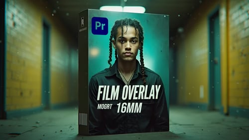 Film Overlay/ 16mm | MOGRT