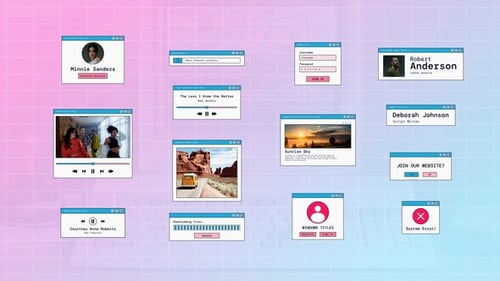Retro Windows Titles