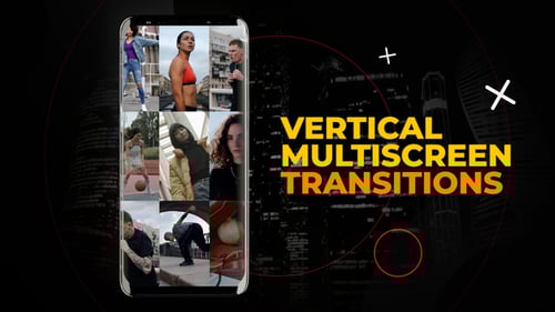 Vertical Multiscreen Transitions | Apple Motion