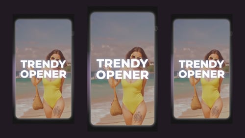 Dreamy Vertical Slideshow with Retro Filmstrip Effects