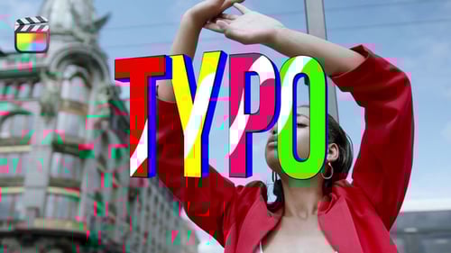 Bright 3D Kinetic Typography Kit