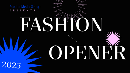 Typography Fashion Opener