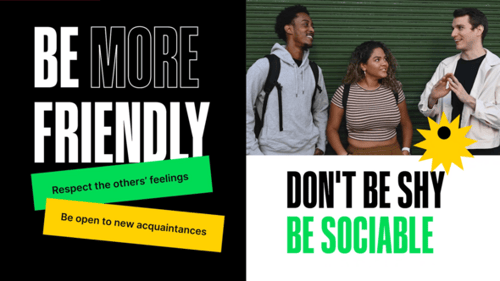 Vibrant Kinetic Typography Opener with Abstract Shapes