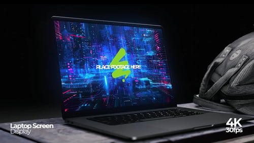 Laptop Screen Mockup