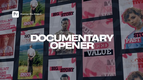 Vertical Documentary Openers for Premiere Pro | MOGRT