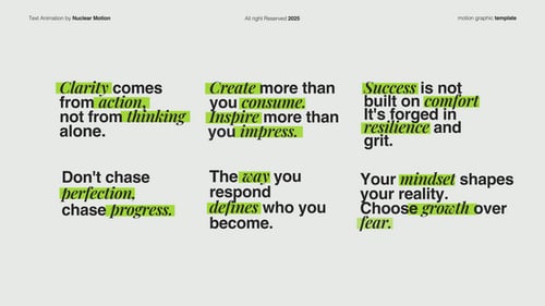 Text Animation | MOGRT