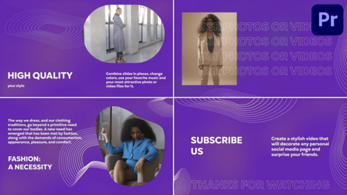 Colorful Smooth Gradient Typography for Premiere Pro