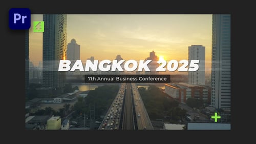 Minimal Conference Promo | Premiere Pro