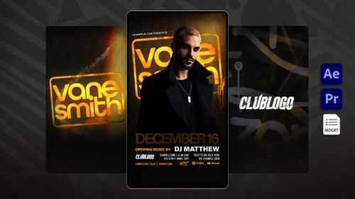 Animated Nightclub Flyer Template