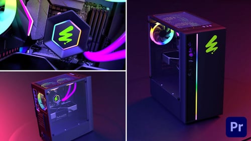 Logo de computadora personal 1 I MOGRT