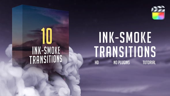 Dynamic Ink and Smoke Liquid Transitions Pack, Elements ft. typewriter ...