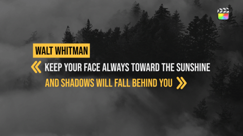 16 Corporate Quotes Titles /Fcpx
